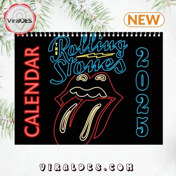 The Rolling Stones 2025 Happy New Year Calendar