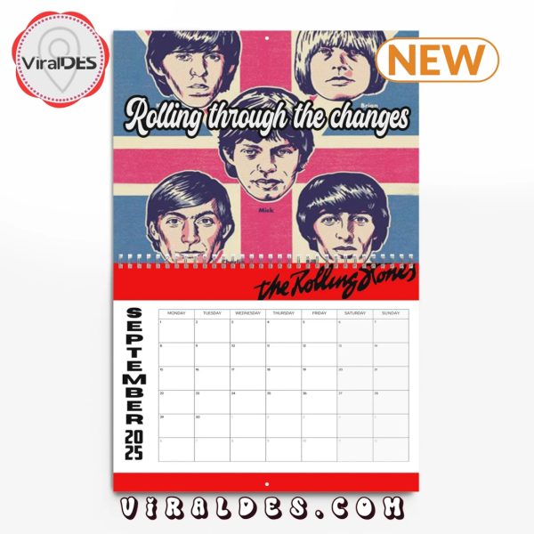 The Rolling Stones 2025 Happy New Year Calendar