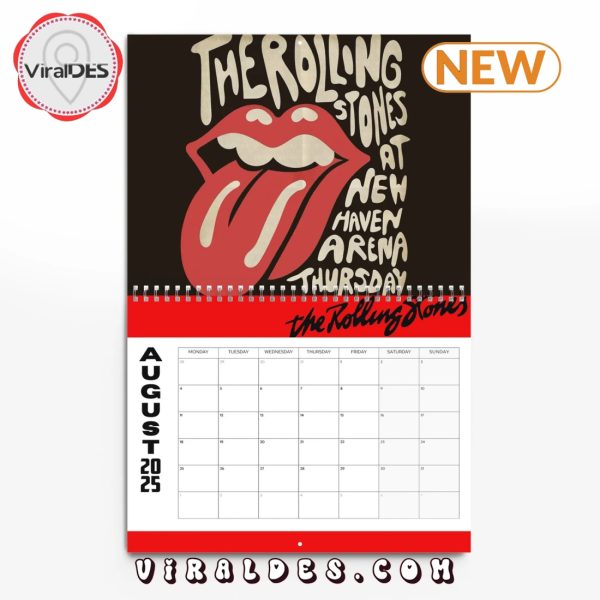 The Rolling Stones 2025 Happy New Year Calendar