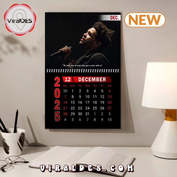 The Weeknd 2025 Happy New Year Calendar