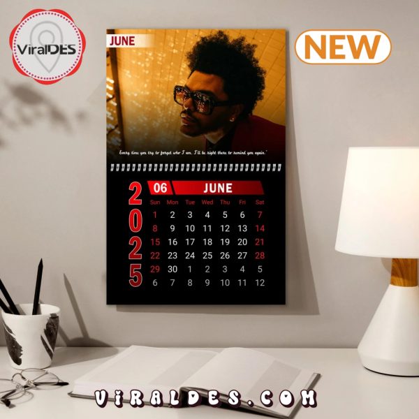 The Weeknd 2025 Happy New Year Calendar