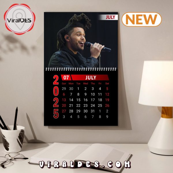 The Weeknd 2025 Happy New Year Calendar