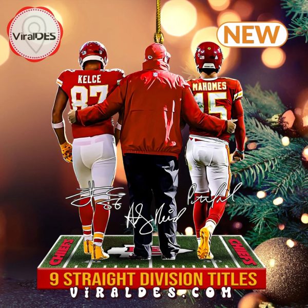 Travis Kelce x Patrick Mahomes Signatures Ornaments