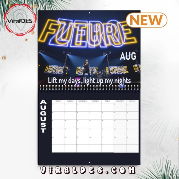 U2 2025 Happy New Year Calendar