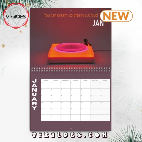 U2 2025 Happy New Year Calendar