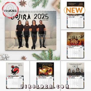 Gojira 2025 Happy New Year Calendar