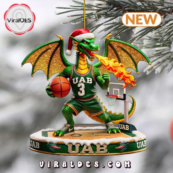 UAB Blazers Football Christmas Ornaments