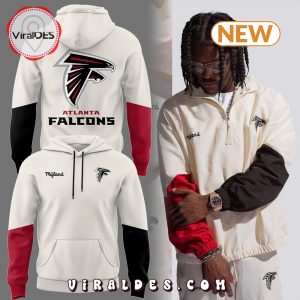 Atlanta Falcons x Mifland 2024 NFL White Hoodie