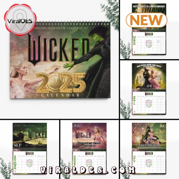 Wicked 2025 Happy New Year Calendar