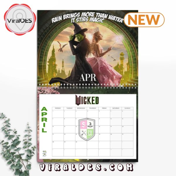 Wicked 2025 Happy New Year Calendar