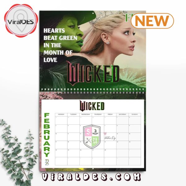 Wicked 2025 Happy New Year Calendar