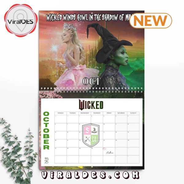 Wicked 2025 Happy New Year Calendar