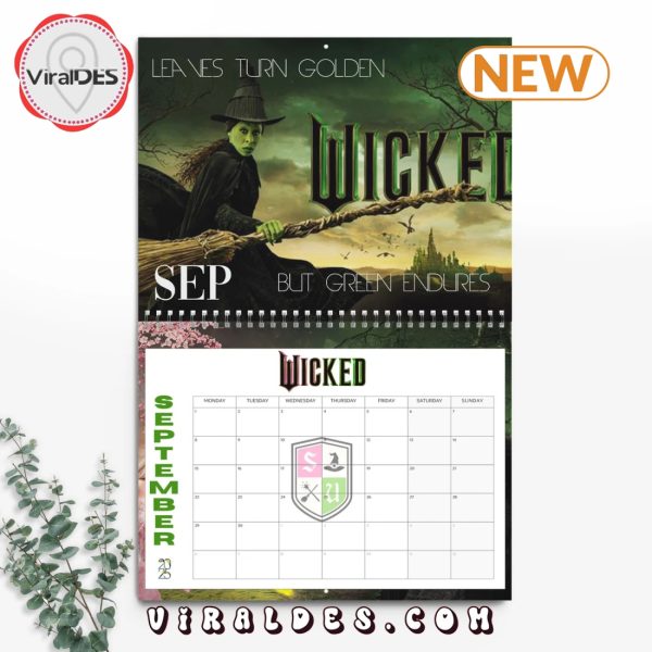 Wicked 2025 Happy New Year Calendar