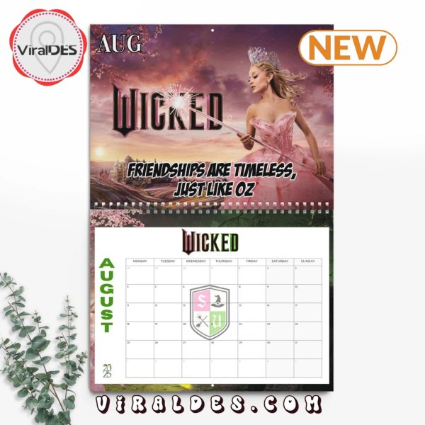 Wicked 2025 Happy New Year Calendar