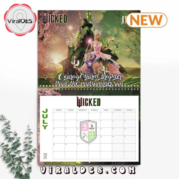 Wicked 2025 Happy New Year Calendar