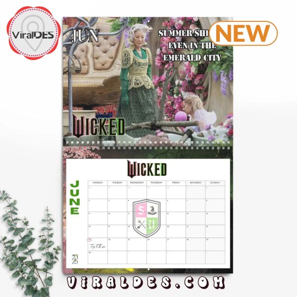 Wicked 2025 Happy New Year Calendar