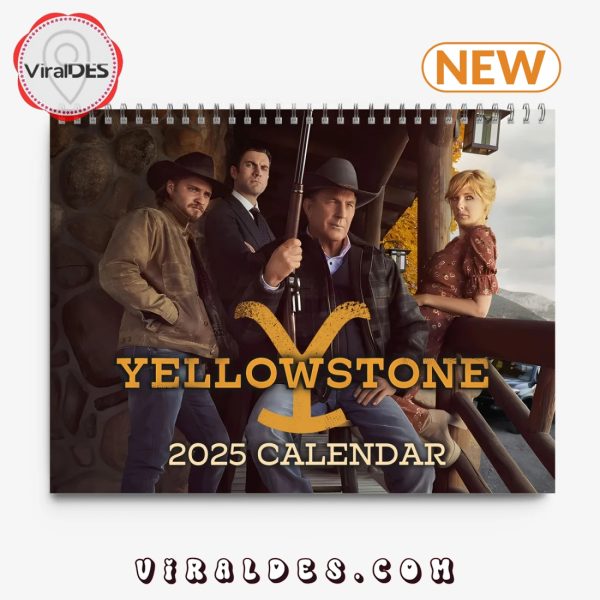 Yellowstone 2025 Happy New Year Calendar