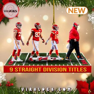 Andy Reid Kansas City Chiefs Walking Ornaments