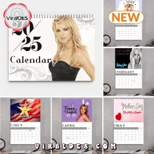 Britney Spears 2025 Happy New Year Calendar