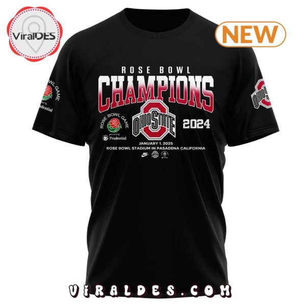 2025 Ohio State Buckeyes Rose Bowl Champions Hoodie