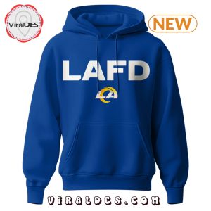 Los Angeles Rams x Los Angeles Fire Department Hoodie, Jogger, Cap