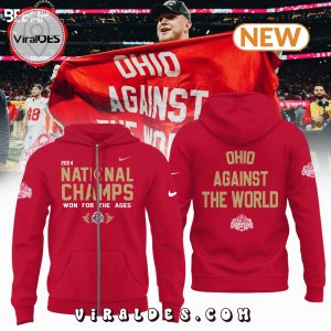 Ohio State Buckeyes – Ohio Against The World Red Hoodie