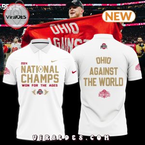 Ohio State Buckeyes – Ohio Against The World White Polo