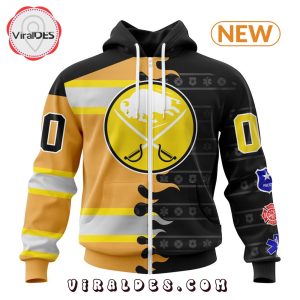 Custom NHL Buffalo Sabres 2025 First Responders Hoodie