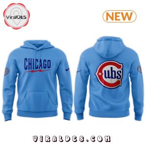 Chicago Cubs Blue New Uniform Nike Hoodie