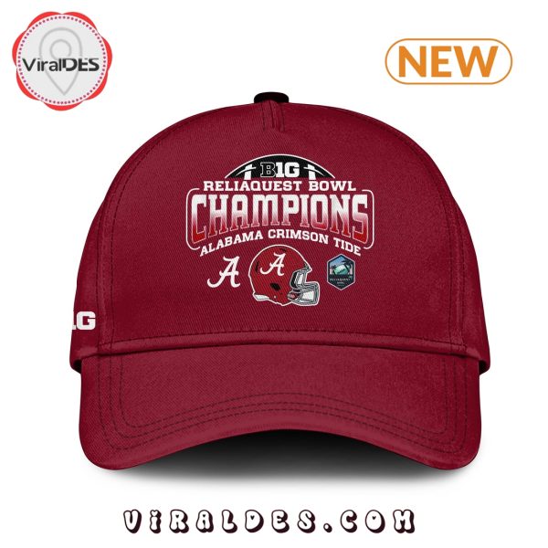 Alabama Crimson Tide ReliaQuest Bowl Champions Hoodie, Cap