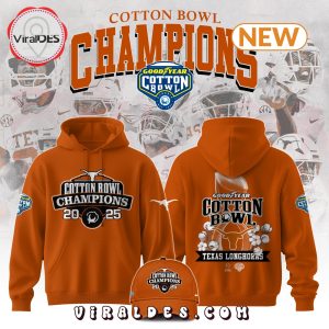 Texas Longhorn Bowl Champions Limited Edition Hoodie, Cap