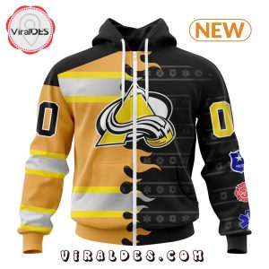 Custom NHL Colorado Avalanche 2025 First Responders Hoodie