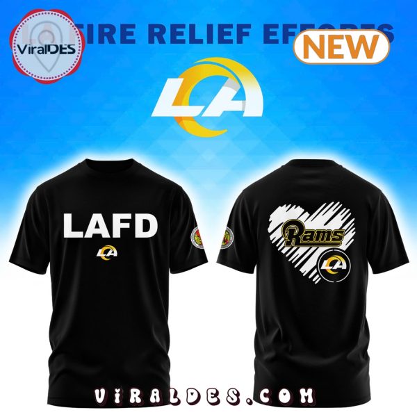 Los Angeles Rams LAFD Unisex Royal Hoodie