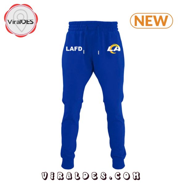 Los Angeles Rams LAFD Unisex Royal Hoodie, Jogger, Cap