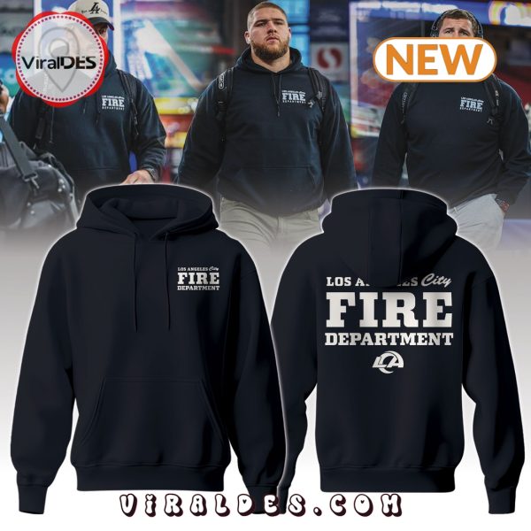 Los Angeles Rams x LA City Fire Department Hoodie