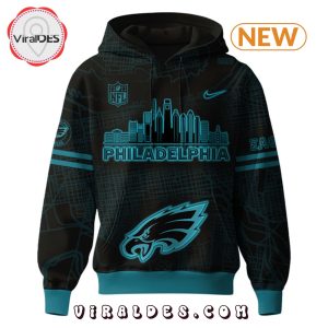 Philadelphia Eagles All Black Hoodie, Jogger, Cap