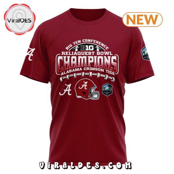 NCAA Alabama Crimson Tide ReliaQuest Bowl Champions Hoodie