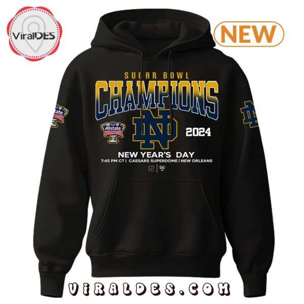 NCAA Notre Dame Bowl Champions Limited Edition Hoodie, Cap