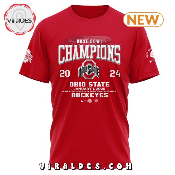 NCAA Ohio State Buckeyes Rose Bowl Champions Hoodie