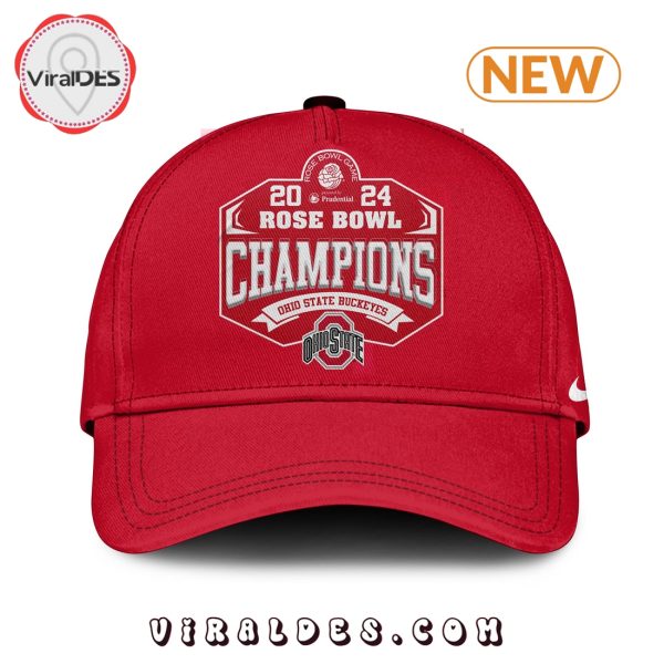 NCAA Ohio State Buckeyes Rose Bowl Champions Hoodie, Cap