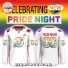 New Jersey Devils White Pride Night Hockey Jersey