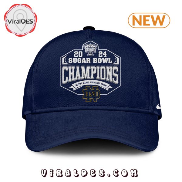 Notre Dame 2025 Sugar Bowl Champions Hoodie, Cap