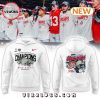 Ohio State Buckeyes 2025 Champions White Hoodie