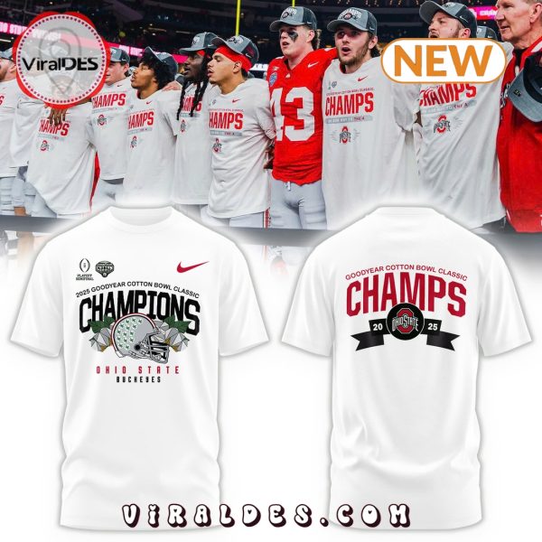 Ohio State Buckeyes New Cotton Bowl Champions Hoodie