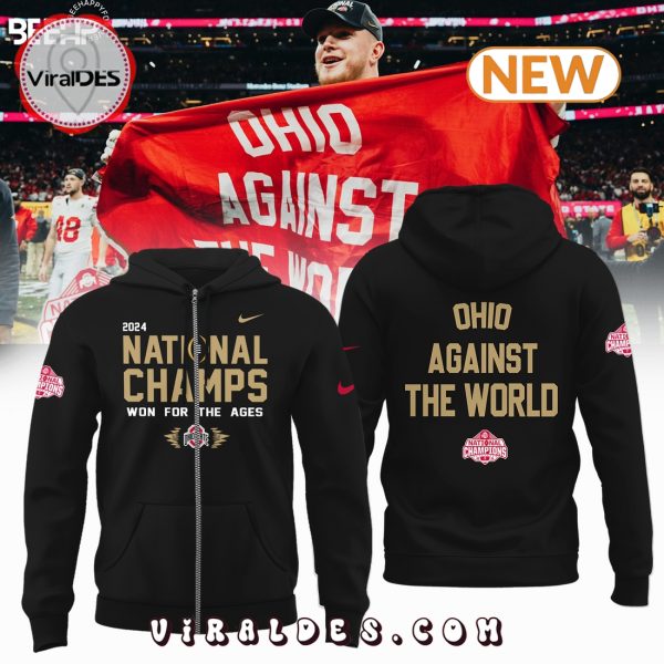 Ohio State Buckeyes – Ohio Against The World Black Hoodie