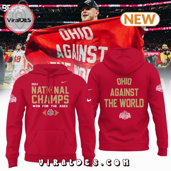 Ohio State Buckeyes – Ohio Against The World Red Hoodie