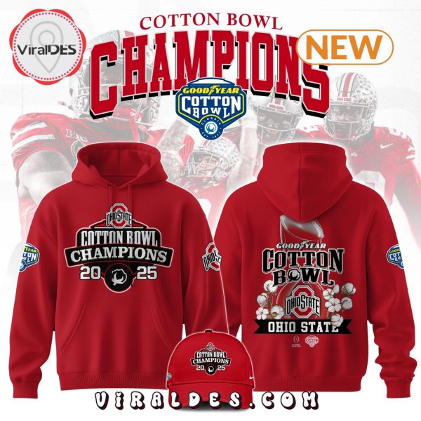 Ohio State NCAA Bowl Champions 2025 Hoodie