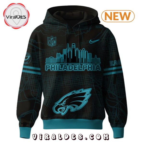 Philadelphia Eagles All Black 2025 Hoodie