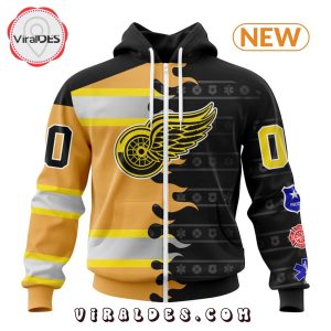 Custom NHL Detroit Red Wings 2025 First Responders Hoodie