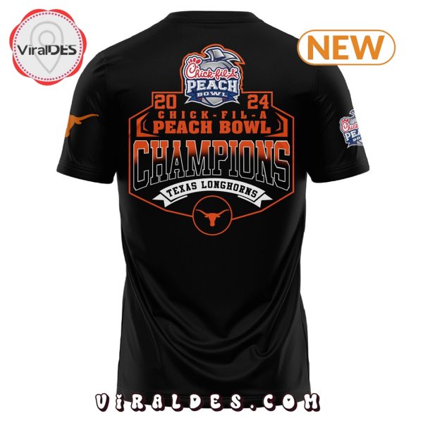 Texas Longhorns Peach Bowl Champions 2025 Edition Hoodie